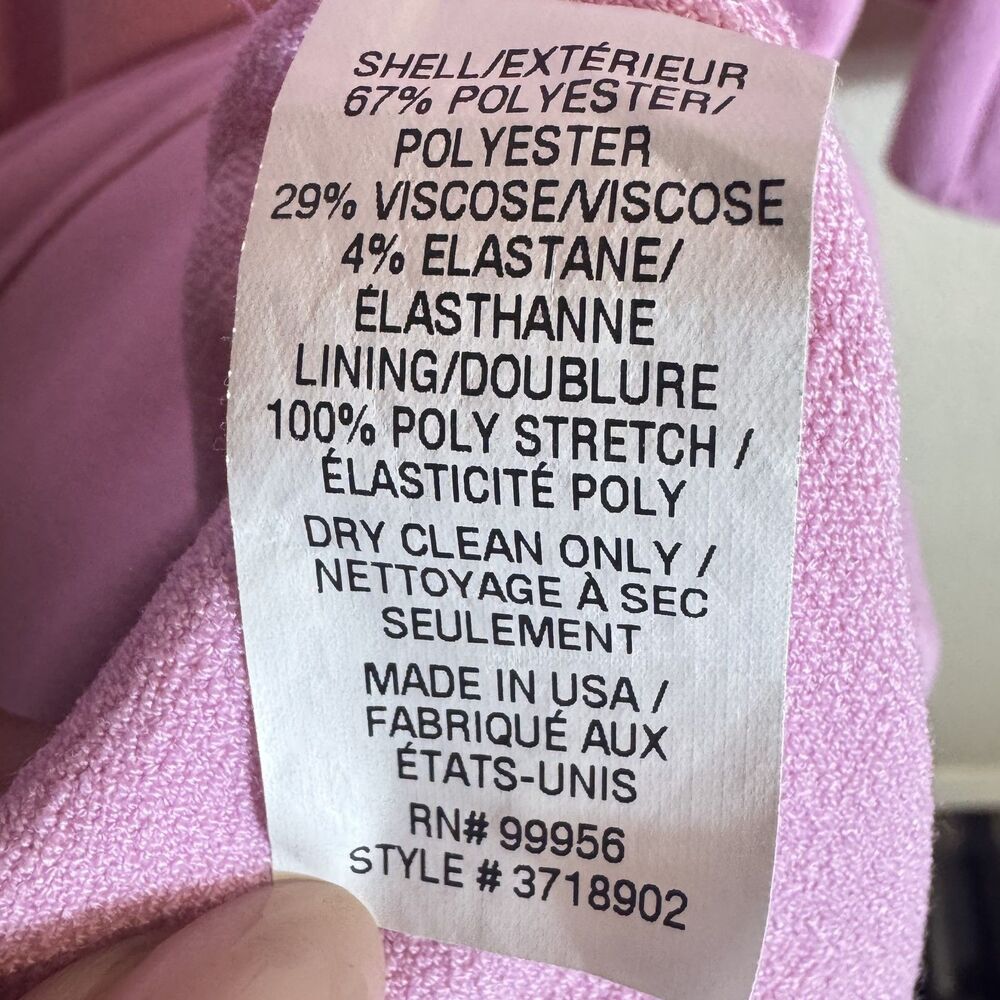 Shoshanna Dara Pink Bell Sleeve Fit & Flare Dress Size 6 - Picture 4 of 4